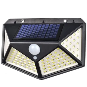 100 LED Solar Light Outdoor Solar Lamp Powered Sunlight Waterproof PIR Motion Sensor Light for Garden Decoration