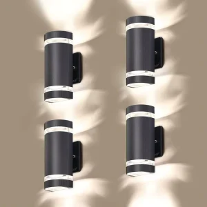Wall Light Outdoor Stainless Steel Semi Circle Outdoor LED Outdoor Wall Lamps for Wall Patio