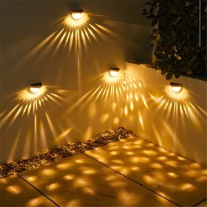 Wall Sconce Ball Solar Work Light Round Lawn Patio Smart Backyard Solar Light Balls Flood Solar LED Outdoor Wall Light for Gate