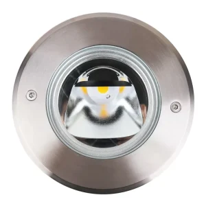 Wall Washer Underground Buried Light 15W D180mm Stainless Steel + Aluminum Polarized