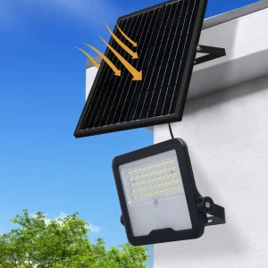 Warm White Highlight ABS Stadium Motion Sensor Outdoor Security Waterproof LED 400w 500w 1000w 2000w Solar Flood Light