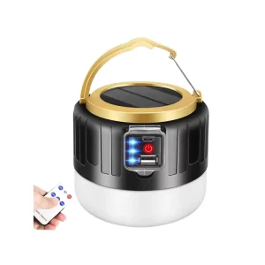 Wason Best Selling 20LED Solar Outdoor Emergency Lantern Bulb Light Portable Hanging Remote Camping Light Bulb With Power Bank