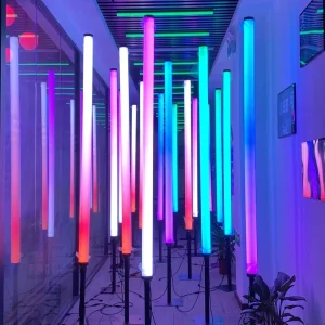 Waterproof Addressable 360 Viewing DMX RGB LED Tube