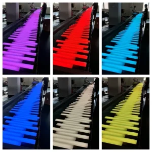 Waterproof Aluminum Alloy Architectural Building Facade Contour Light DMX512 RGB RGBW LED Wall Washer Linear Light