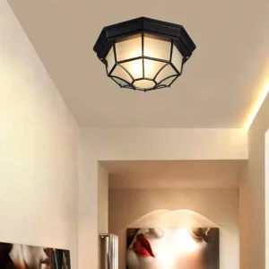 Waterproof Aluminum IP54 E27 Outdoor Wall and Ceiling Light for Bathroom