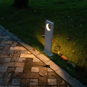 Waterproof Aluminum LED Lawn Bollard Light for Outdoor Garden Landscape Pathway Park Yard