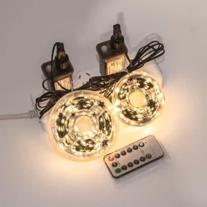 Waterproof Decorative Light Outdoor Home Led Firecracker Light Garland Party Wedding Holiday Decoration Christmas Lamp