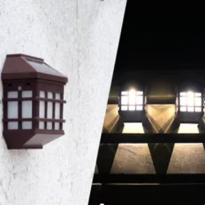 Waterproof Garden Street Courtyard Solar Wall Light Outdoor LED Lamp for Corridor Lighting