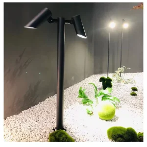 Waterproof IP54 LED Modern Aluminum Pillar Lawn Light with GU10 Socket Warm or Cold White
