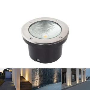 Waterproof IP65 Aluminium COB Inground Light LED Underground Light for Villa Balcony Park Project