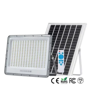 Waterproof IP65 Aluminum Integrated Outdoor Floodlight Stadium 100W-500W Monocrystalline Solar LED 6000K Daylight