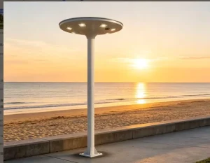 Waterproof IP65 Aluminum LED Street Light 30W/45W/60W for Garden 3500K-6000K Color Temperature 160-180 Lm/W Efficiency SMD5050