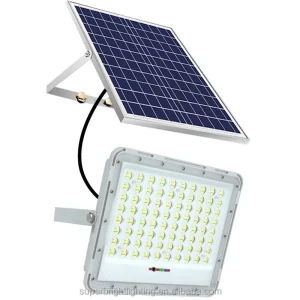 Waterproof IP65 COB Outdoor Solar Flood Light High Brightness Lightweight