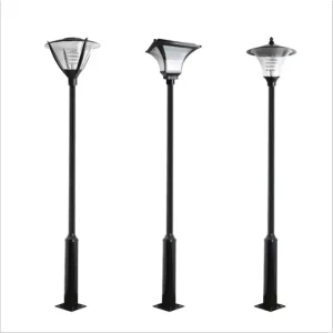 Waterproof IP65 LED Aluminium Landscape Top Post Garden Light Electric Outdoor 6M 5M 4M 3M Pole Light