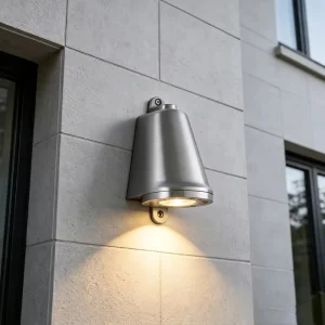 Waterproof IP65 LED Outdoor Wall Light, Industrial Style, Aluminum, for Garden and Home Doorway