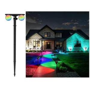 Waterproof IP65 LED Solar Pathway Lights Outdoor Lawn Lamp for Landscape Patio Driveway