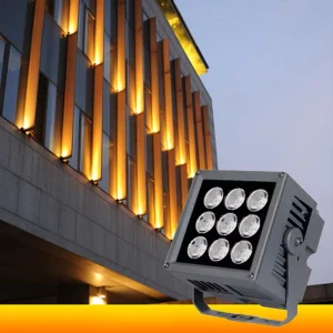 Waterproof IP65 Rustproof Die Casting Narrow Angle LED Floodlight 20w 50W Spot LED Facade Lighting for Garden Wall