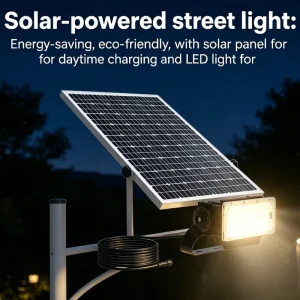 Waterproof IP65 Solar LED Flood Light High Brightness Outdoor Solar Wall Lamp for Garden Yard Street Security Lighting