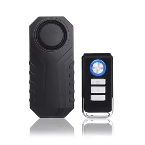Waterproof IP65 Wireless Motorcycle Anti-Theft Alarm 113dB with Remote Control Plastic Material Keep Your Bike Safe Secure