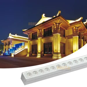Waterproof IP66 36W DMX RGBW Outdoor LED Building Wall Washer Custom Exterior Lighting