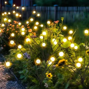 Waterproof IP67 Firefly Ground Spike Ambient Landscape Lawn Courtyard Light