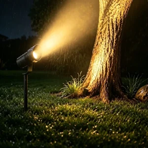 Waterproof IP68 3W LED Landscape Light DC12-24V Park Tree Lighting Spotlight