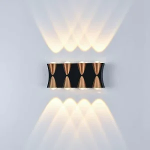 Waterproof Indoor and Outdoor Decorative Wall Lamp for Corridor, Passageway, or Living Room
