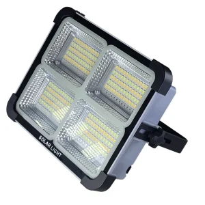 Waterproof Intelligent Energy Saving 10W 6W IP66 Outdoor Portable Rechargeable LED Solar Flood Light for Camping Emergency Use