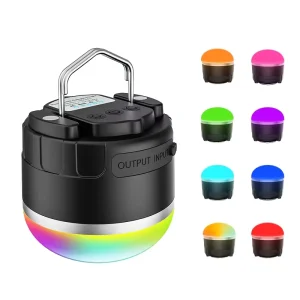 Waterproof LED Camping Light, Magnetic Tent Lamp