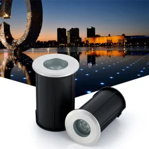 Waterproof LED Light Garden Underground 3W IP68 Outdoor Buried Garden Path Spot Recessed Inground Lighting