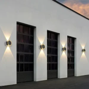 Waterproof LED Outdoor Garden Wall Light 3W 5W Aluminum Base IP 65 Rating 360 Beam Angle Decorative Lighting Factory Price