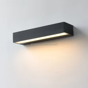 Waterproof LED Outdoor Wall Lamp for Balcony, Courtyard, Hotel, and Villa