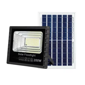 Waterproof LED Solar Flood Light with Sensor Remote Controller for Outdoor Garden Street