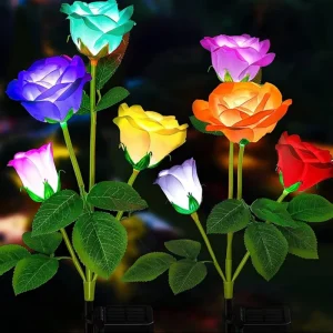 Waterproof Led Decorative Lighting Outdoor Lawn Lamp Solar Garden Flower Light