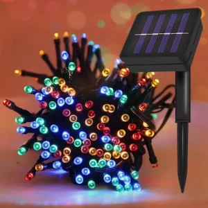 Waterproof Led Strip Light Garden Yard Outdoor Living Room Led Strip Light Set Solar Colorful Light