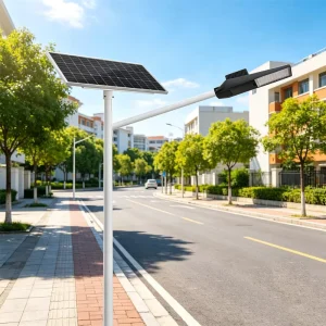 Waterproof LiFePO4 Lithium Battery Die Cast Aluminum Outdoor Public Lighting for Rural Village Highway Government Tender Project
