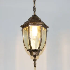Waterproof Modern Vintage Aluminum Outdoor Pendant Ceiling Light