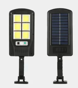 Waterproof Outdoor Motion Sensor Security Lights Three Heads Solar Powered PIR Sensor Solar Light