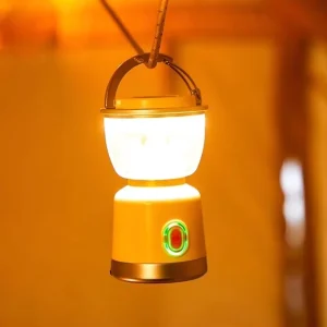 Waterproof Portable Rechargeable Camping Lamp with Hook