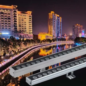 Waterproof RGB Linear Inground LED Wall Washer Light IP65 DMX Outdoor