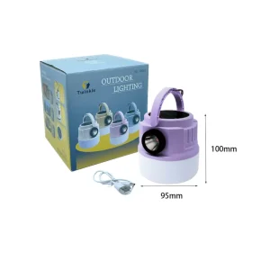 Waterproof Rechargeable Portable LED Camping Lantern, Emergency Tent Light