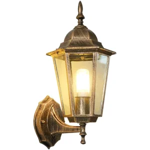 Waterproof Rust Proof Outdoor LED Wall Sconce Water Drop Ellipse Light Fixture