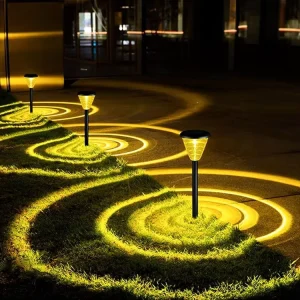 Waterproof Solar Garden Lawn Landscape Path Lights Solar Lights Outdoor Piles 2LED Lights Outdoor Garden Solar Wall Lights