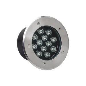 Waterproof Stainless Steel Round Outdoor Inground Pathway Road LED Underground Light