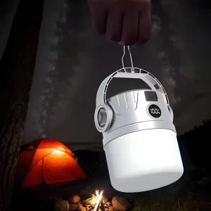 Weather-Resistant Rechargeable LED Torch Factory Outdoor Camping Light for Mountain Climbing