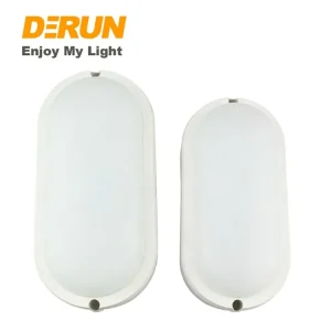 Weatherproof Damp Proof 8W 12W 18W 24W Oval Bulkhead Waterproof Surface Mounted Flush Mount LED Wall Ceiling Light DPL-OVAL