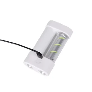 White ABS Flexible Filament LED Flashlight for Outdoor Camping and Tent Hanging