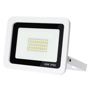 White Black Diecast Aluminum Frame IP66 Waterproof AC100-130V Outside Led Flood Lamp 30W