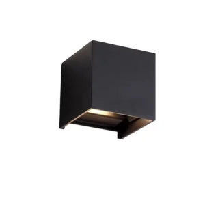 White Black Grey square Aluminum Surface Mounted Outdoor Ip65 Waterproof Led Wall Light