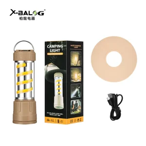 White Laser ABS Portable Tent Light Flood Lighting Outdoor Flashlight Solar Rechargeable IP44 Waterproof Camping Home Ambient